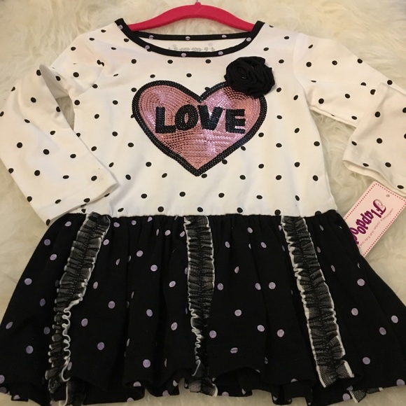 💗 2T Girl Sequined Tunic/Dress - Picture 5 of 7